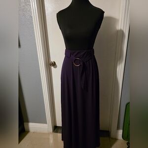 Always Indigo Purple Maxi Skirt Size M